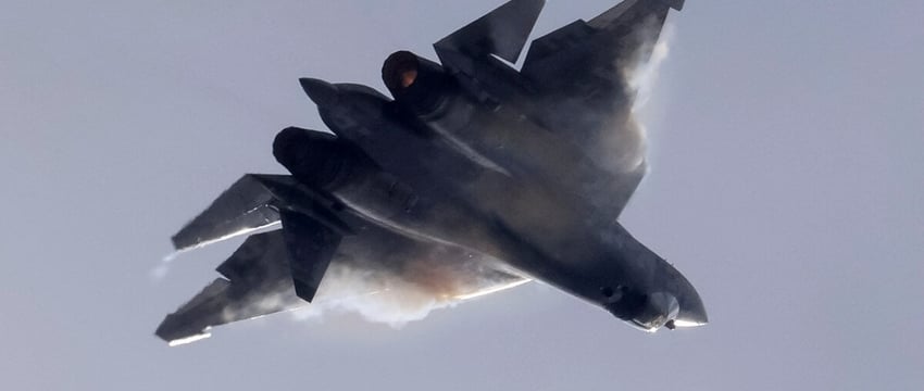 Украина Утверждает, Что Российский Истребитель Последнего Поколения Был Сбит Впервые