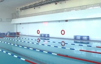 Открытие бассейна в СШ №9 г.Бреста - видеорепортаж