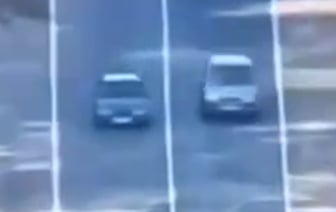Как в Брестской области ГАИ ловит нарушителей — видео с квадрокоптера