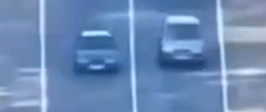 Как в Брестской области ГАИ ловит нарушителей — видео с квадрокоптера