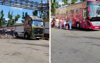 «Пояснительную бригаду можно?» — В TikTok заметили странные видео с МАЗами. Мнения зрителей разделились — Видео