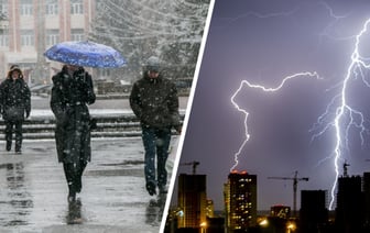Синоптики объявили «оранжевые» выходные в Беларуси из-за резкого изменения погоды. Где интенсивный снег, а где – грозы? — Фото