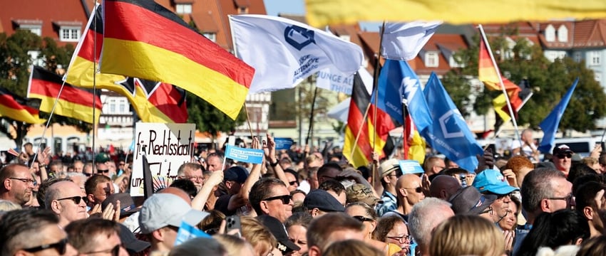 Ультраправые впервые могут победить на государственных выборах в Германии