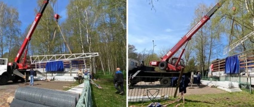 В Бресте в Парке Воинов-интернационалистов появится новый аттракцион
