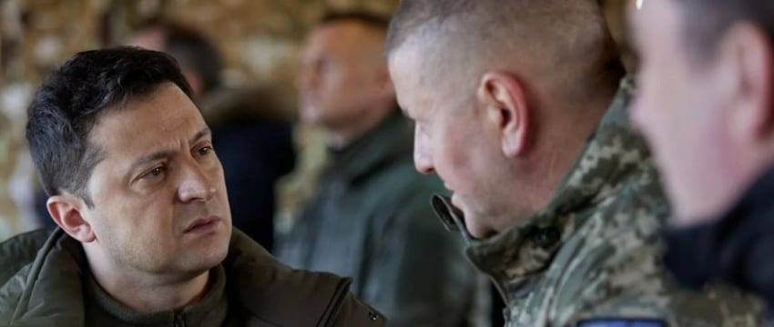 Зеленский заявил о планах уволить Залужного с поста главкома ВСУ