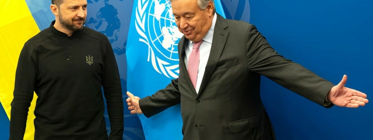 Зеленский отказал генсеку ООН в визите в Киев из-за участия в саммите БРИКС