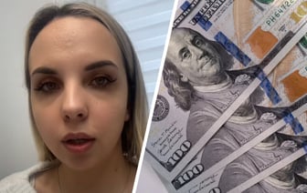 «А что значит залитая?» — Белоруска рассказала, как добилась обмена «неплатежеспособных» долларов в банке — Видео