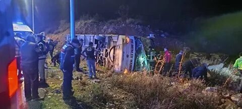 В аварии с автобусом в Турции погибли 9 человек