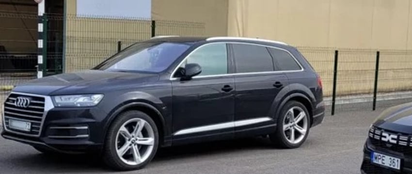 Первый авто с российскими номерами задержали в Литве - Audi Q7 отдадут Украине