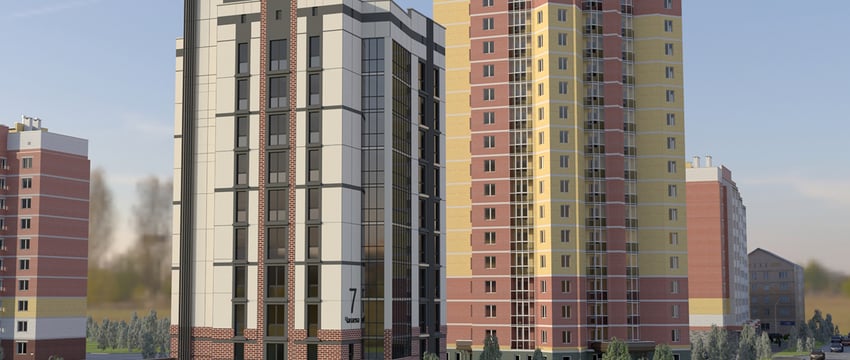 Новую высотку собираются построить на углу улиц Мира и Чапаева в Витебске