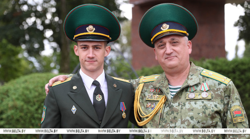 Житель Бреста пошел по стопам отца и стал пограничником