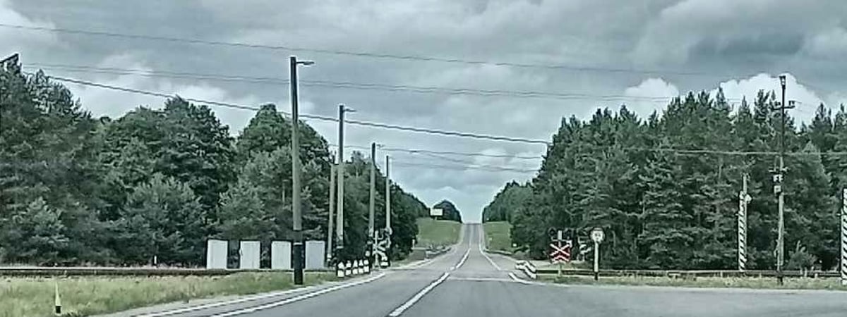 Под Гродно на два дня закроют железнодорожный переезд