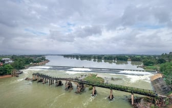 В Лидском районе обрушился мост через Неман