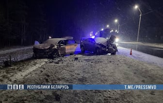 Два человека погибли и четверо получили ранения из-за страшных ДТП на занесенных снегом дорогах Витебщины