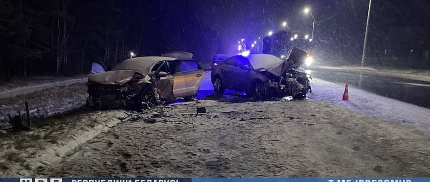 Два человека погибли и четверо получили ранения из-за страшных ДТП на занесенных снегом дорогах Витебщины