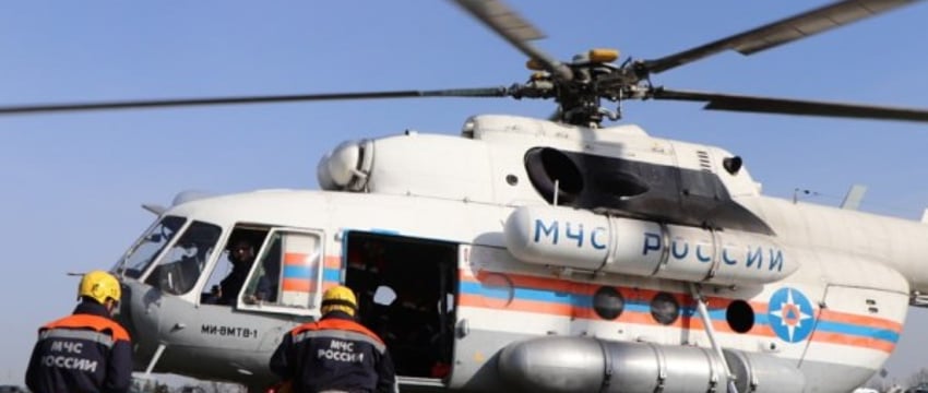 Белорусскому альпинисту стало плохо в горах Кабардино-Балкарии — его эвакуировали на вертолете