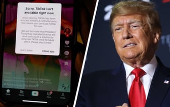 В США перестал работать TikTok из-за запрета властей. Что пообещал Трамп?
