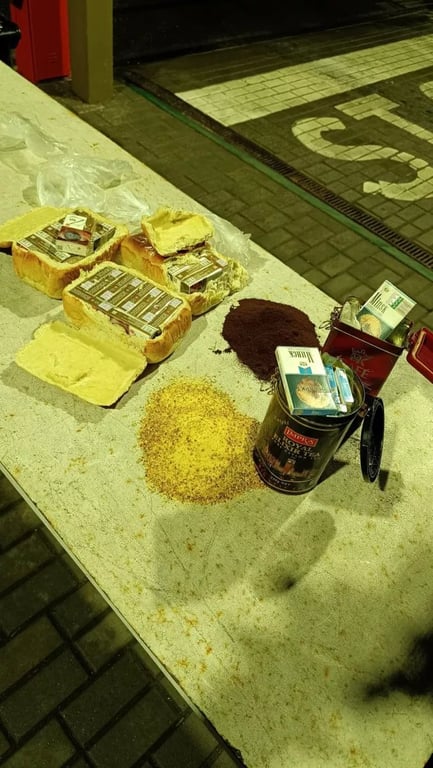 Белорус-водитель вез контрабанду сигарет в буханках хлеба