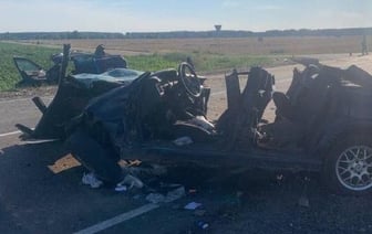 Четыре человека пострадали в лобовой аварии под Каменцем