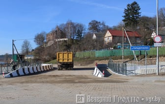 Фотофакт. Посмотрите, как выглядит мост через Городничанку на набережной Немана