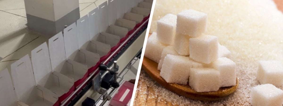 Этот сахар торговые сети продают белорусам за 97 рубля за килограмм. Что в нем особенного? — Видео
