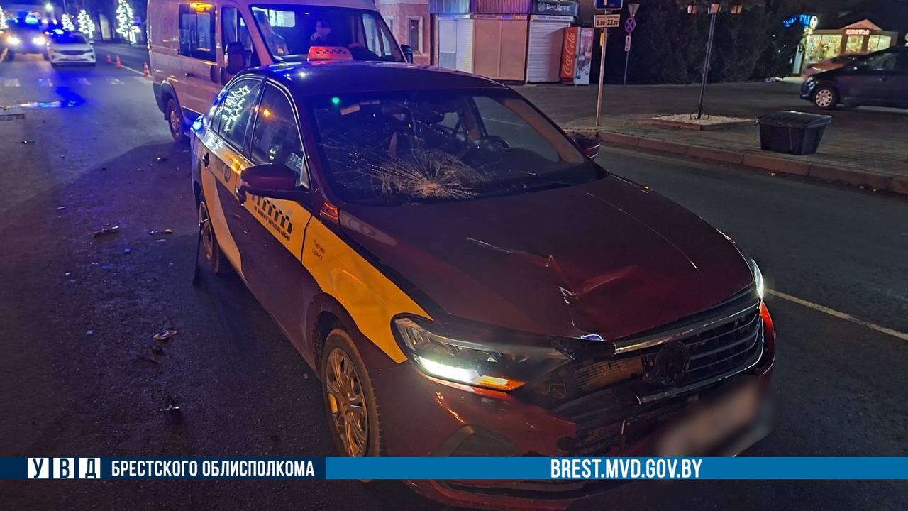 В Кобрине таксист насмерть сбил пожилую женщину