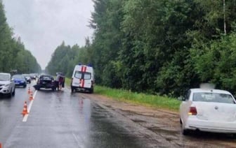 Женщина и ребенок госпитализированы после аварии в Новополоцке