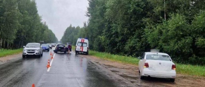 Женщина и ребенок госпитализированы после аварии в Новополоцке