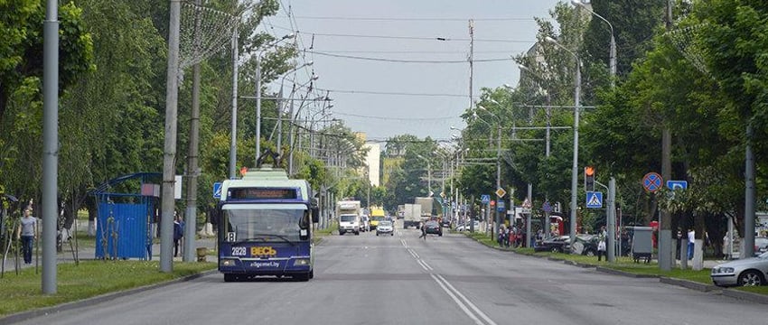 В Гомеле маршрутки напрямую через проспект Октября пока не будет