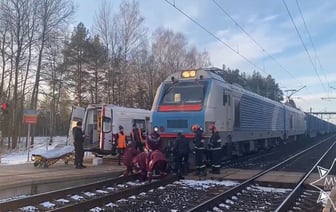 В Жодино женщина попала под поезд — Видео