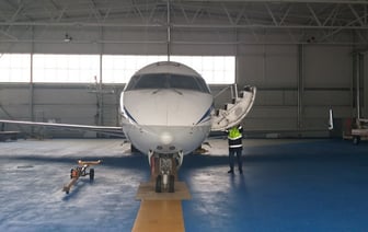 Belavia выставила на продажу свой последний канадский самолёт Bombardier — Фото