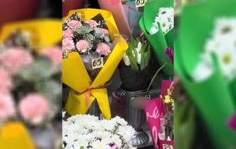 «Страшно представить, что будет 8 марта» — Могилевчанка возмутилась цене на тюльпаны. А что с розами? — Видео