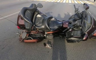 В Бресте пьяный водитель Opel врезался в мотоцикл