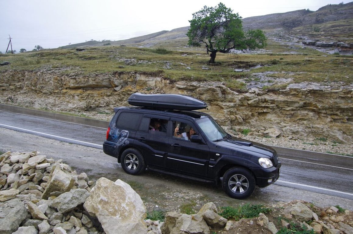 Белорусы отправились в Геленджик на Hyundai Terracan