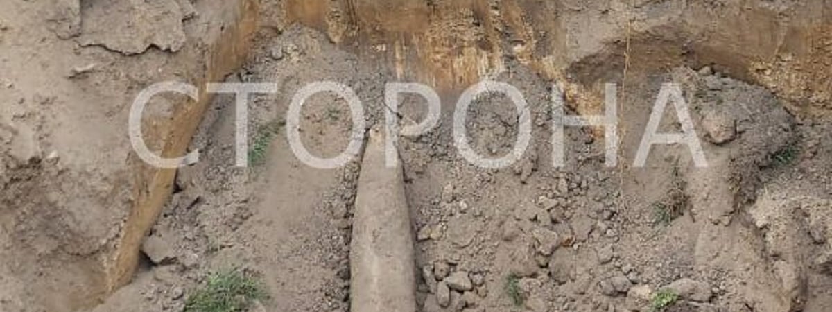 В Гродно копали котлован для бассейна, а нашли боевой снаряд