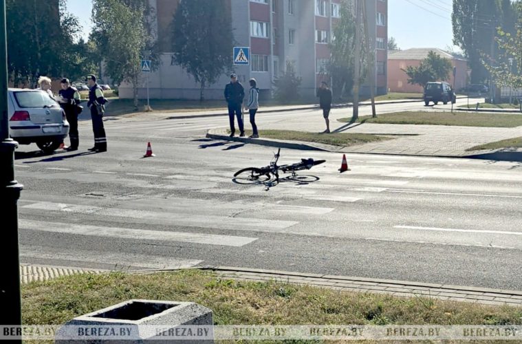 В Березе сбили 50-летнего велосипедиста