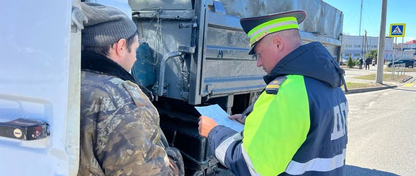В Гомеле ГАИ 8 дней будет проверять грузовые авто