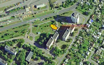 Новостройка в Гомеле: место для застройки на улице Продольной