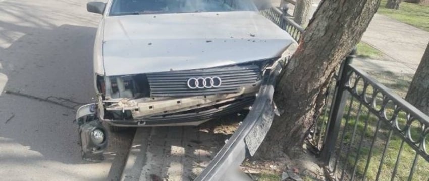В Бресте у Audi отказали тормоза