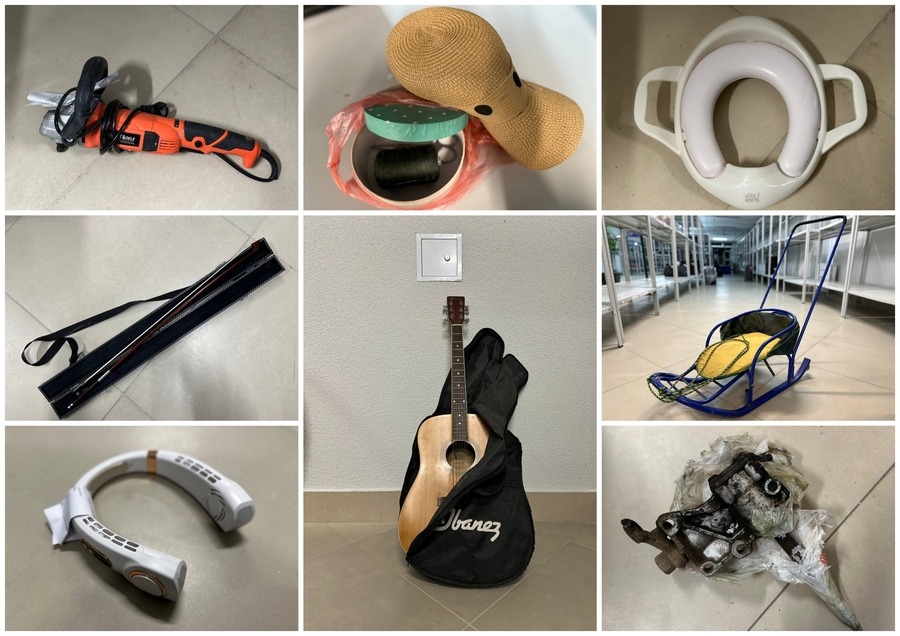 Аэропорт Минска ищет хозяев необычных забытых вещей