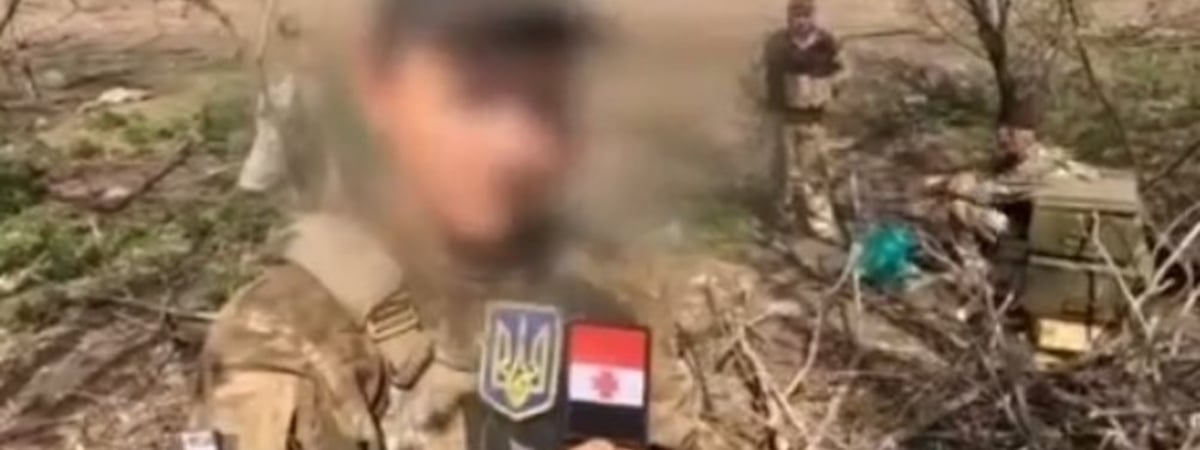 В сюжете российского Первого канала флаг Удмуртии выдали за шеврон воюющих на стороне ВСУ «канадских наемников»