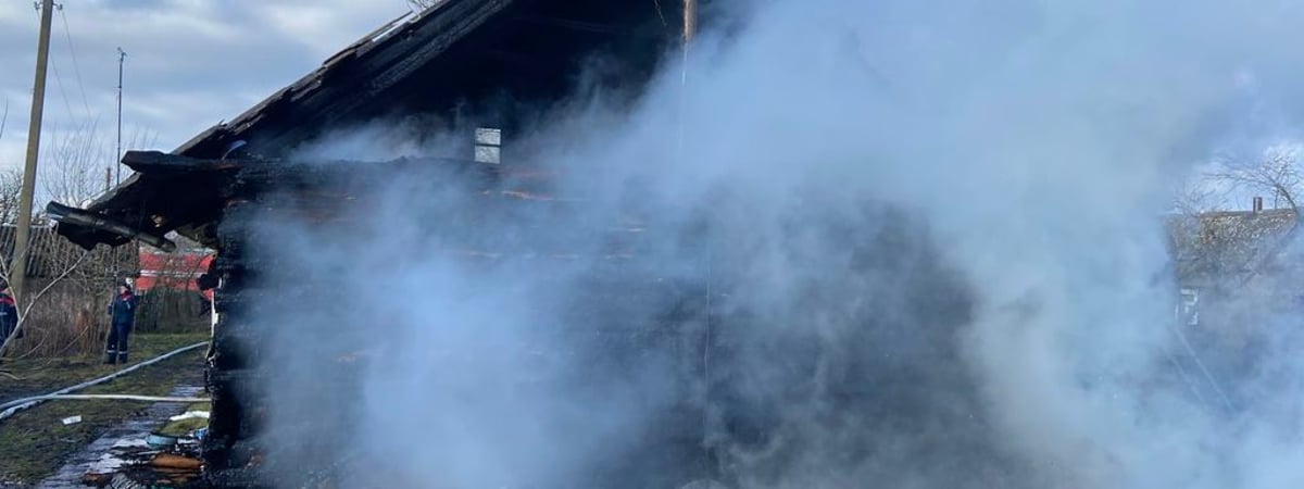 В Мостовском районе на пожаре погиб мужчина