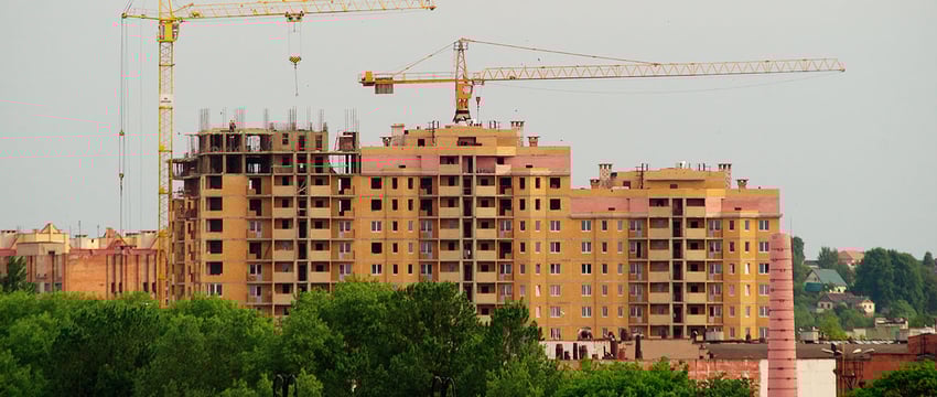 За 10 месяцев в Витебской области построили 2600 квартир