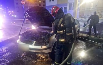 В Гомеле с начала года горели пять автомобилей. Реакция МЧС