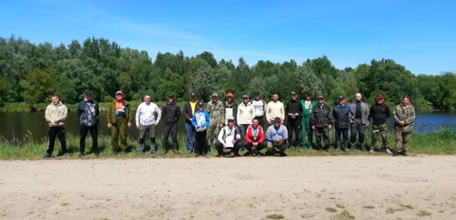В Кобрине определяли лучшего спиннингиста города – самый младший участник поймал самую большую рыбу
