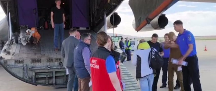Медпомощь белорусам, прибывшим спецбортом из Ливана, не понадобилась
