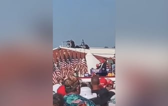 Видео: Секретная служба. Снайперы в действии после выстрелов в Дональда Трампа