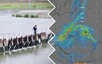 «Тяжёлая ночь» — В Польше объявили эвакуацию из-за циклона. Беларусь тоже заденет? — Видео