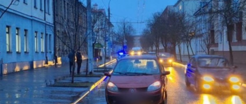 В Бресте утром автомобиль сбил пешехода