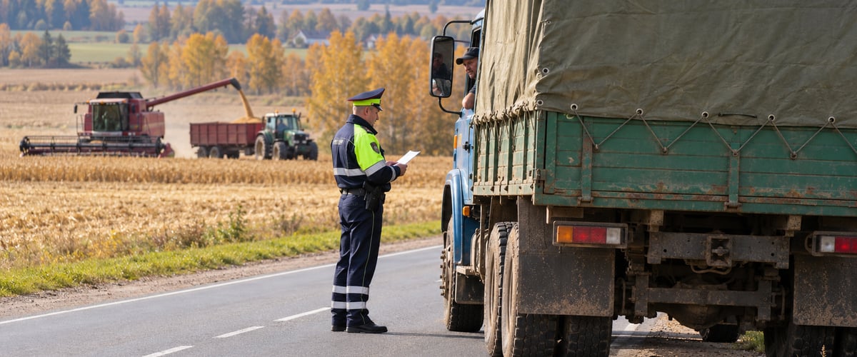 В Волковысском районе усилят контроль за перевозкой сельхозпродукции